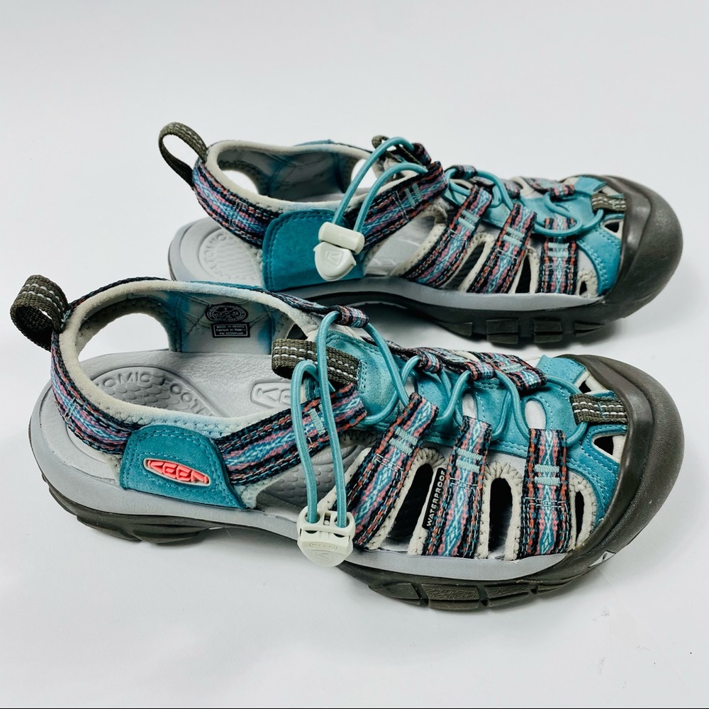 Keen Newport H2 Teal Vapor Hiking Sandals Size 7